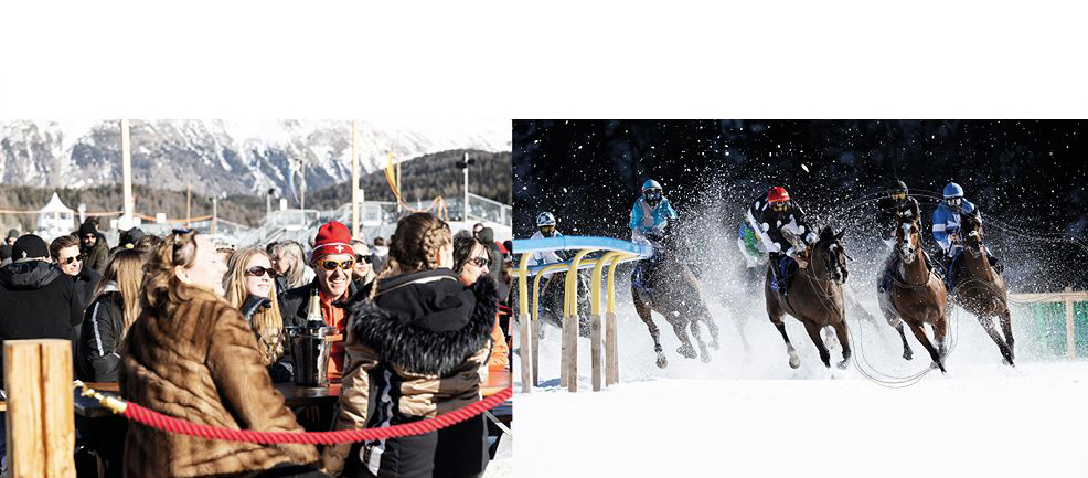 Northern Lights Sylt & Meros Netyachts laden Sie am 15. Februar ab 11 Uhr herzlich ein zum diesjährigen White Turf auf dem zugefrorenen See von St. Moritz.